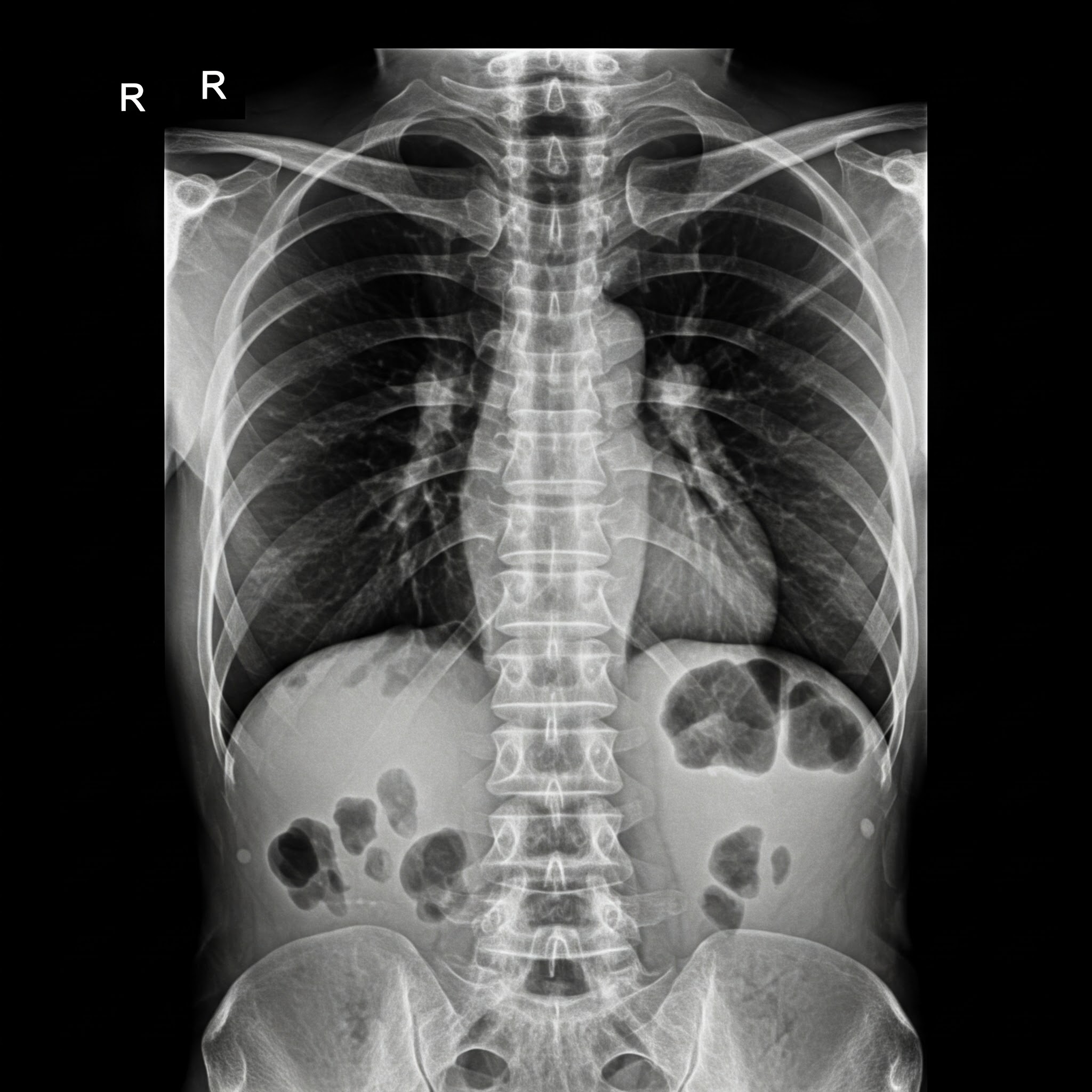THORACIC SPINE X-RAY