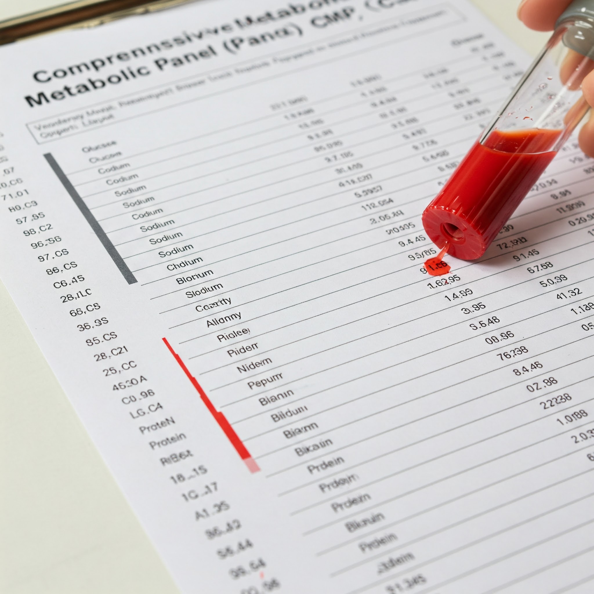 COMPREHENSIVE METABOLIC PANEL (CMP)