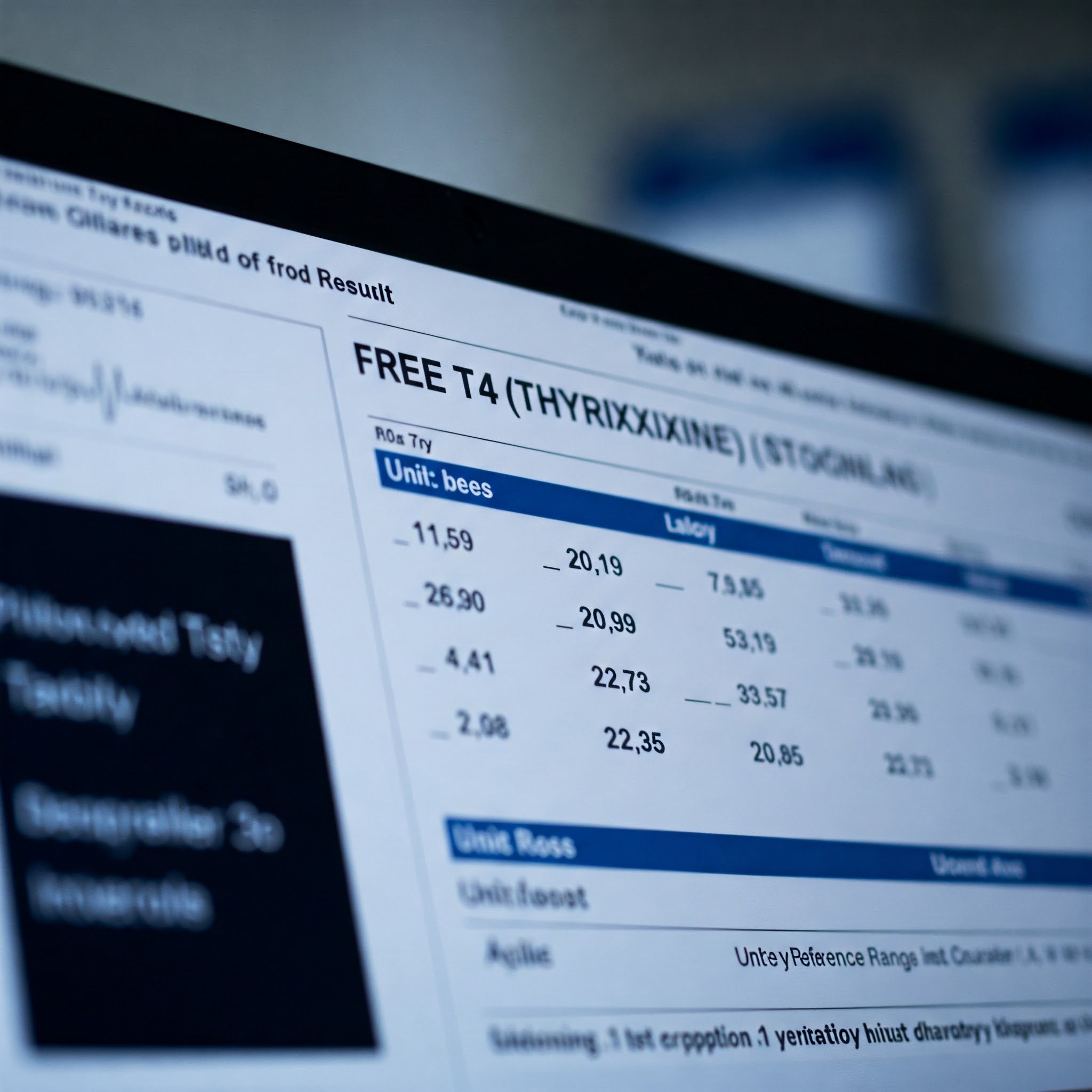 FREE T4 (FREE THYROXINE)